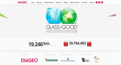 Desktop Screenshot of glassisgood.com.br